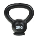 2kg Støbejern Kettlebell