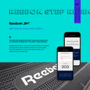 Reebok Studio Step The Original Stepbræt +Bluetooth Counter - Rød