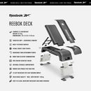 Reebok Deck Step The Original Træningsbænk Hvid