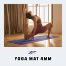 Reebok Yogamåtte - 4mm - Step Purple
