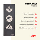 Reebok Yogamåtte - 4mm - Pose