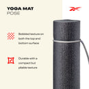 Reebok Yogamåtte - 4mm - Pose
